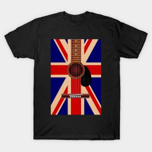 Union Jack Guitar T-Shirt